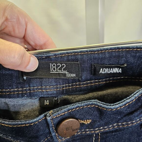 1822 Denim Adrianna Skinny Jeans Size 14 - Picture 5 of 8